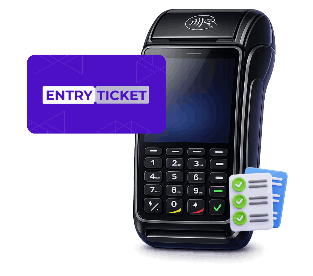 Cashless payments at music festival