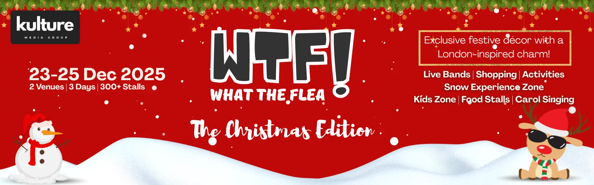 WTF: What The Flea – Christmas Carnival Edition
